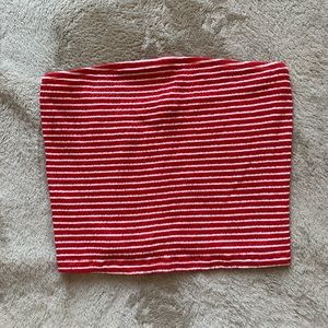 Stripped Tube Top